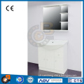 Elegant French style solid wood bathroom vanity cabinet with gloss painting finish